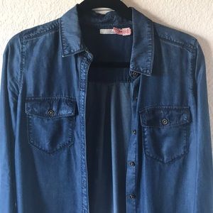 Nordstrom Tops - Brand new jean top! Nordstrom Tops - Brand new jean top!